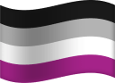 asexual pride Slack emoji