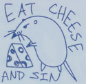 eat cheese and sin Slack emoji