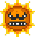 angry sun Slack emoji
