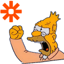 old man yells at zapier Slack emoji