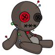 voodoo doll Slack emoji