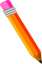 grab your pencils testing me Slack emoji