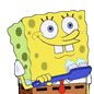 spongebob washing eyes Slack emoji