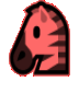 party zebra Slack emoji