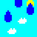 penguin slide icy waves Slack emoji