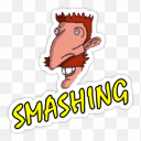 nigel smashing Slack emoji