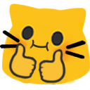 meow double thumbs2 Slack emoji