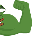 pepe flex 3 Slack emoji