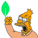 old man yells at mongodb Slack emoji