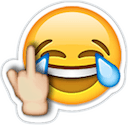 laugh crying fu Slack emoji