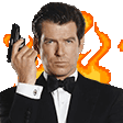 bond is on fire Slack emoji
