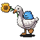 knuddels goose flower Slack emoji