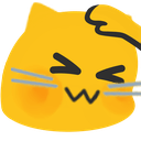 meow headache Slack emoji