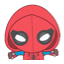 homemade spiderman Slack emoji