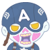 zombie captain america Slack emoji