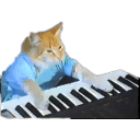 keyboard cat Slack emoji