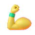 strong arm muscles Slack emoji