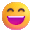grinning face with smiling eyes Slack emoji