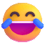 face with tears of joy Slack emoji