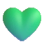 green heart Slack emoji