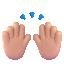 raising hands Slack emoji