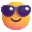 smiling face with sunglasses Slack emoji