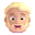 man medium light skin tone beard Slack emoji