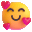 smiling face with hearts Slack emoji