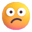confused face Slack emoji