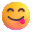 face savoring food Slack emoji