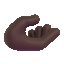 palm up hand Slack emoji