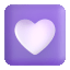 heart decoration Slack emoji