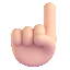 index pointing up Slack emoji