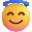 smiling face with halo Slack emoji