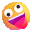 zany face Slack emoji