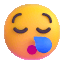 sleepy face Slack emoji