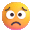 worried face Slack emoji