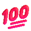 hundred points Slack emoji