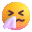 sneezing face Slack emoji