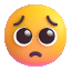 pleading face Slack emoji