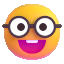 nerd face Slack emoji