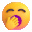 yawning face Slack emoji
