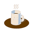 sad coffee Slack emoji