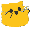 meow attentionreverse Slack emoji