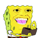 spongebob money Slack emoji