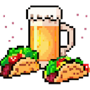 tacos and beer Slack emoji