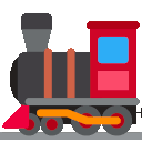 lunch train Slack emoji