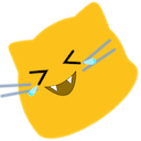 meow cry laugh Slack emoji