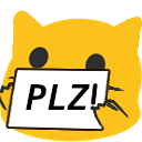 meow plz Slack emoji