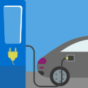 ev charging gif Slack emoji